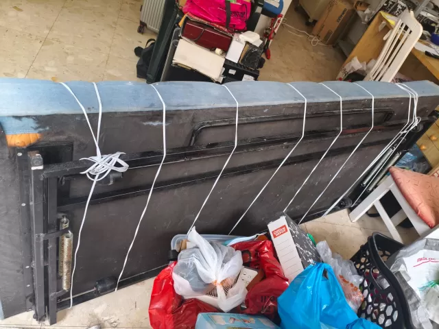 מיטה מתקפלת מעולה מזרון קשיח ותקין תמונה 2